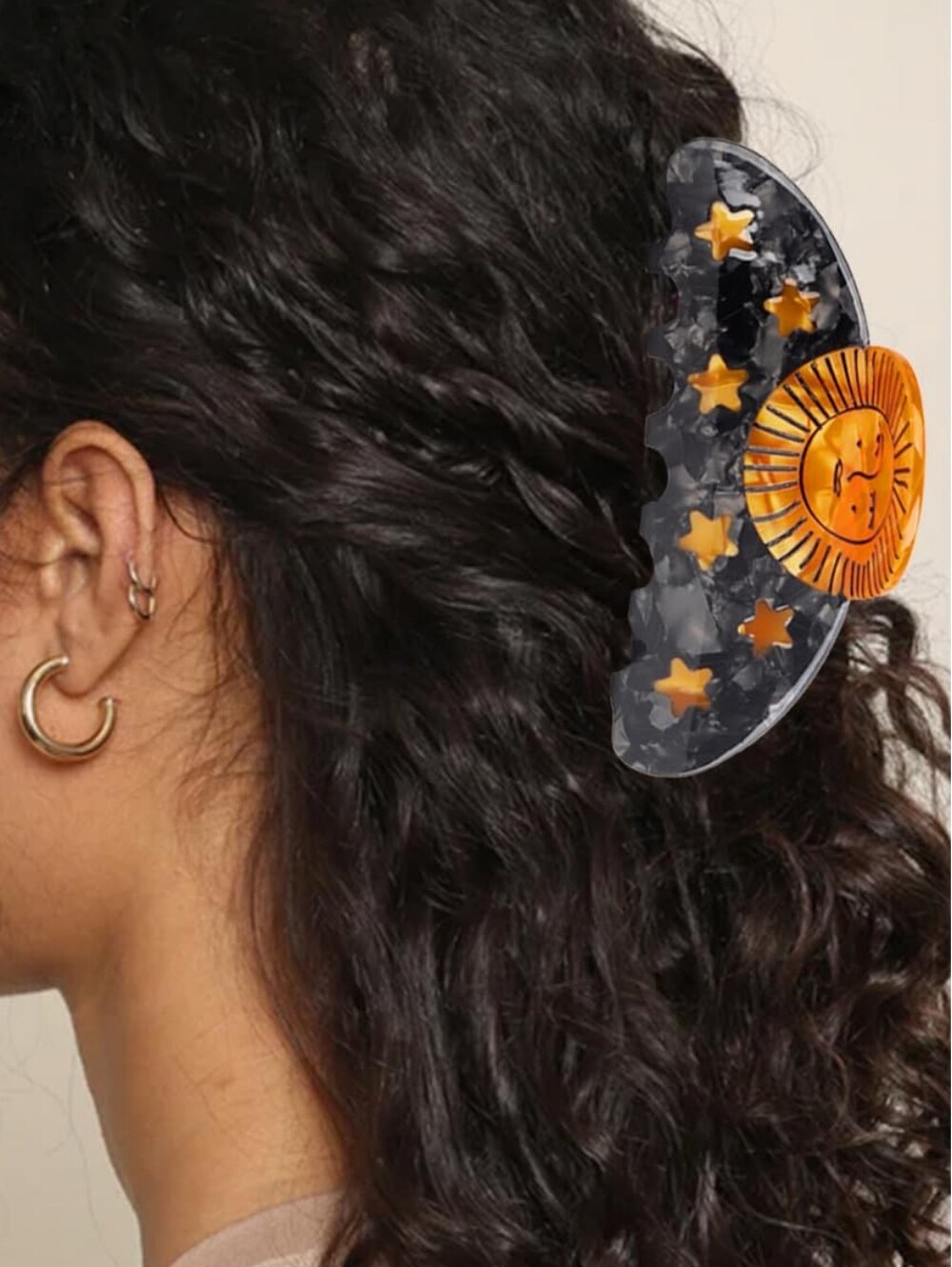 NWT Super Sturdy Celestial Hair Clip